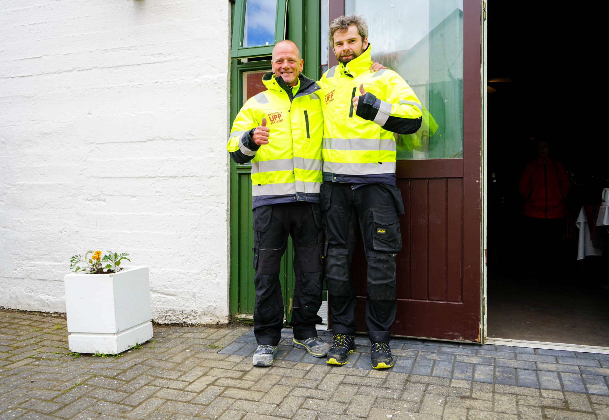 Atli og Hringur frá Römpum upp Ísland