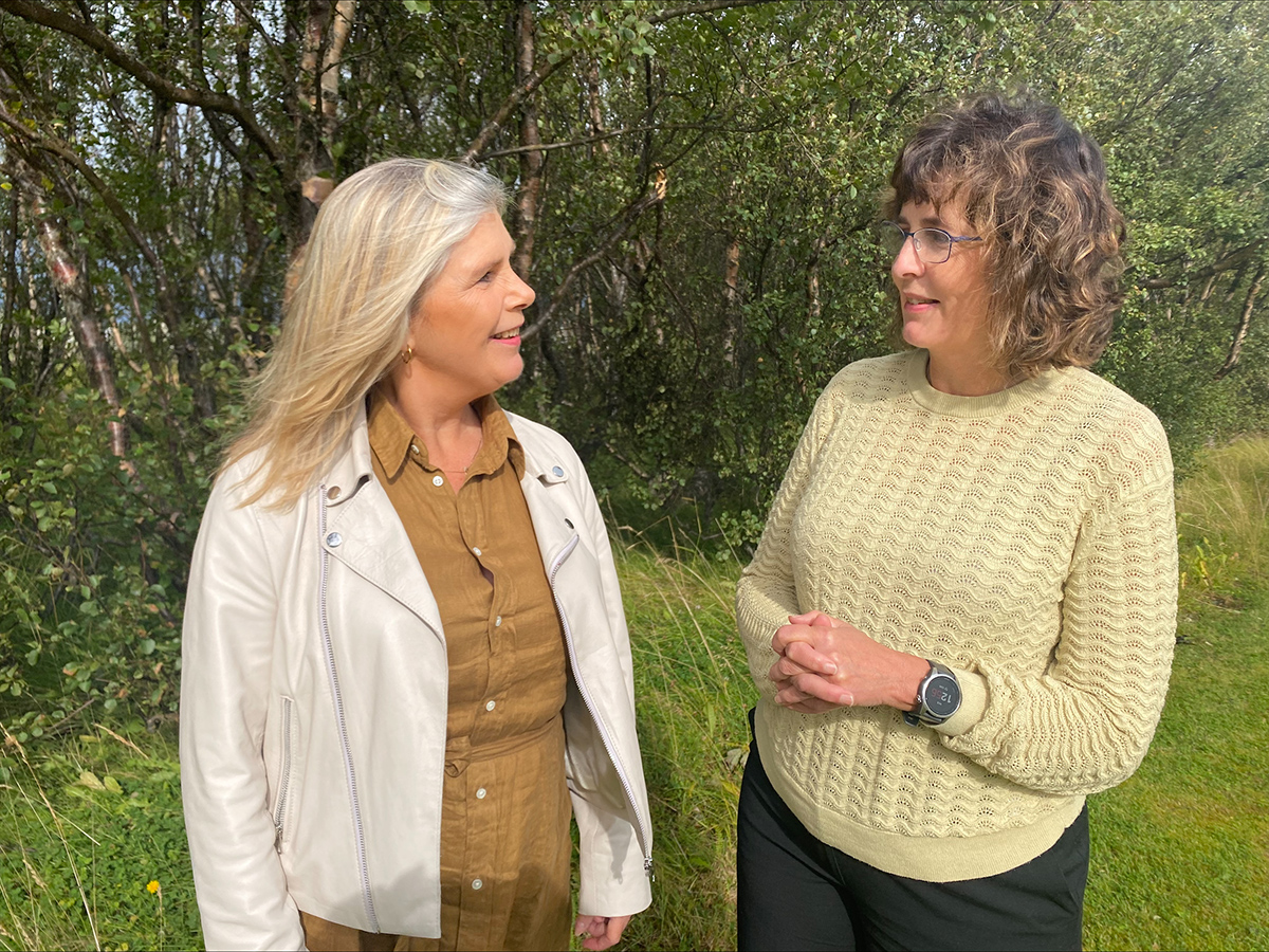 Efling þverfaglegs samstarfs um nám í skipulagsfræði. Anna Sigríður Jóhannsdóttir og Harpa Stefánsdóttir.