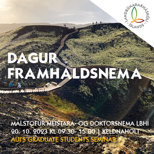 Dagur framhaldsnema LBHÍ - Málstofur